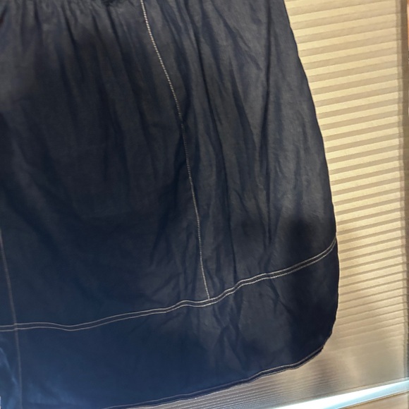 Like new denim a line elastic waist dress 10 - Picture 5 of 5